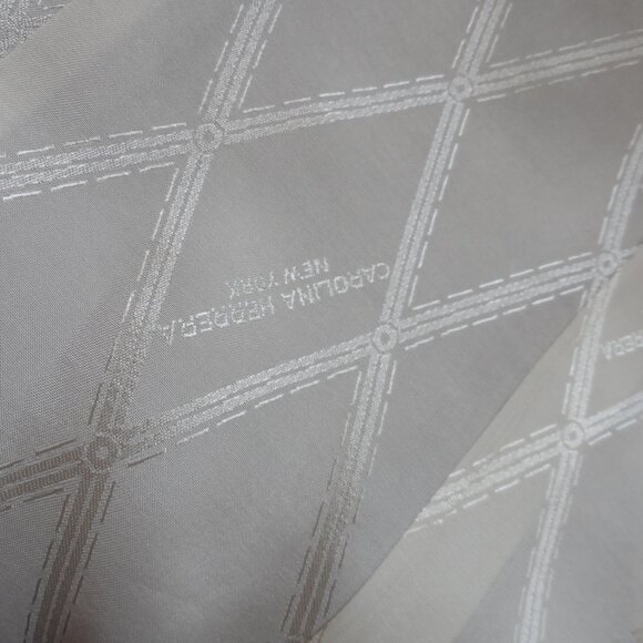 Carolina Herrera Beige Tweed Skirt Suit w/ Raw Edge Detail – Size US 4 - Picture 14 of 16